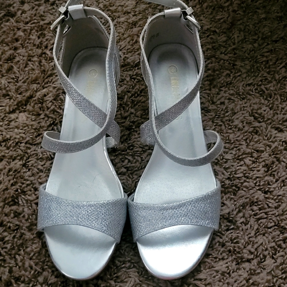 Glitter wedges